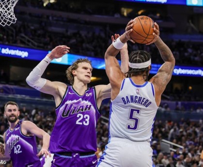 马尔卡宁空砍27分 班凯罗23+7+8魔术胜爵士