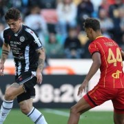 意甲：甘德尔曼闪击，班达制胜球，莱切2-1绝杀乌迪内斯新年首胜